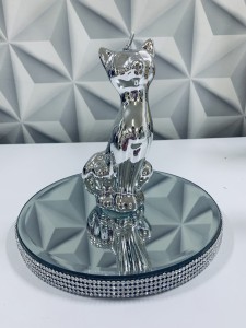 Świeca Kot  Silver 19 