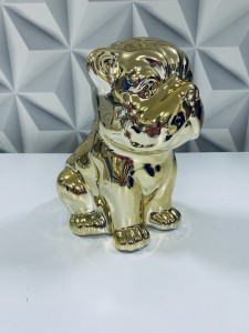Buldog lustrzany złoty 20